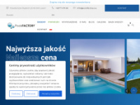 poolsfactory.eu Webseite Vorschau