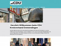 cdu-kv-emmendingen.de Webseite Vorschau