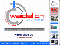 cnc-technik-waidelich.de Webseite Vorschau