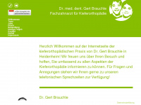 dr-brauchle.de Webseite Vorschau