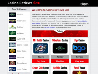 casinoreviewssite.com Webseite Vorschau