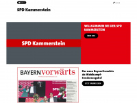 spd-kammerstein.de Webseite Vorschau