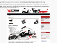 scorpion-exhausts.at Webseite Vorschau