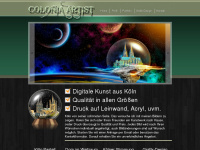 colonia-artist.de Webseite Vorschau