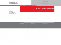 swissberg.com Webseite Vorschau