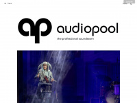 audiopool.net Webseite Vorschau