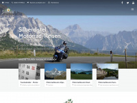 silberdistel-motorradreisen.de Webseite Vorschau