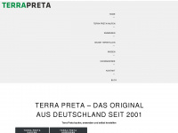 terra-preta.de Webseite Vorschau