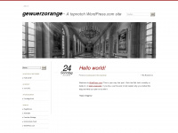 gewuerzorange.wordpress.com Webseite Vorschau