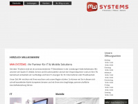 mw-systems.net Webseite Vorschau