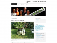 gleis1.wordpress.com Webseite Vorschau