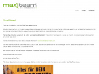 maxi-team.com Webseite Vorschau