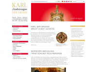 karldergrosse2014.de Webseite Vorschau