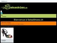 salsashoes.ch Webseite Vorschau