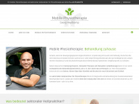 physio-heydkamp.de Webseite Vorschau