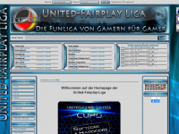 united-fairplay-liga.de Webseite Vorschau
