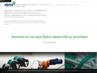 elytra.es Webseite Vorschau