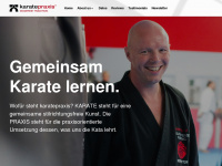 karatepraxis.wordpress.com Webseite Vorschau
