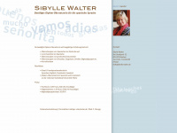 sibylle-walter.de Webseite Vorschau