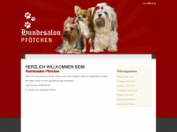 hundesalon-pfötchen.eu Webseite Vorschau