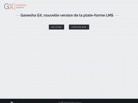 ganesha.fr Webseite Vorschau