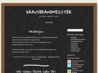 krausbrandmeister.wordpress.com Webseite Vorschau