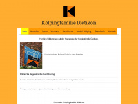 kolping-dietikon.ch Webseite Vorschau