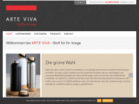 arte-viva.ws Webseite Vorschau