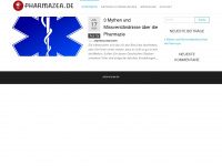 pharmazea.de Webseite Vorschau
