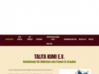 talitakumiev.de Webseite Vorschau