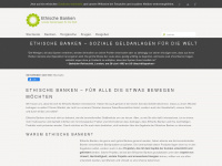 ethik-banken.de Webseite Vorschau