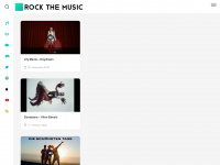 rockthemusic.de Webseite Vorschau