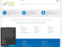 inn-salzach-kanzlei.de Webseite Vorschau