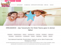 kreadance.com Webseite Vorschau