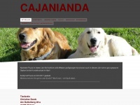 cajanianda.de Webseite Vorschau