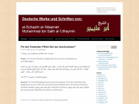 ibnuthaymin.wordpress.com Webseite Vorschau