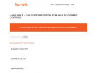 haar-welt.ch Webseite Vorschau