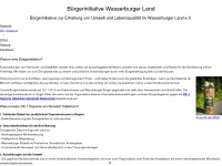 buergerinitiative-wasserburger-land.de Webseite Vorschau