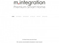 m-integration.de Webseite Vorschau