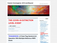 cosmicconvergence.org Webseite Vorschau