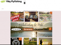 foerg-flyfishing.de Webseite Vorschau
