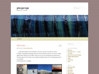 glasgarage.wordpress.com Webseite Vorschau