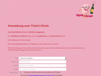 think-and-drink.de Webseite Vorschau