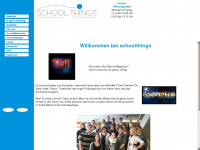 schoolthings.de Webseite Vorschau