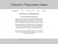 toneatti.com Webseite Vorschau