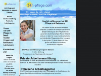 24h-pflege.com Webseite Vorschau