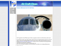 aircraftclean.ch Webseite Vorschau