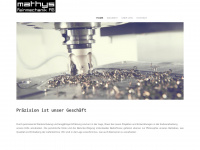 mathys-feinmechanik.ch Webseite Vorschau