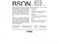Bsonspec.org