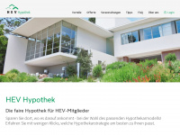 hev-hypothek.ch Webseite Vorschau